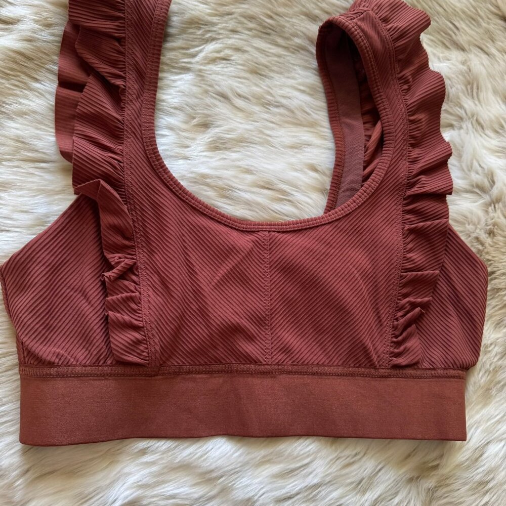 FP Movement Ruffle Me Up Bra Medium NWOT - Picture 2 of 4